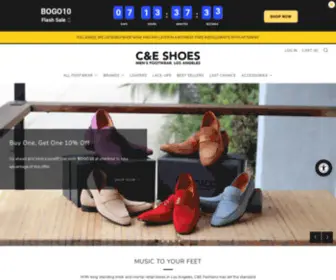 Ceshoeslosangeles.com(C&E Fashions) Screenshot