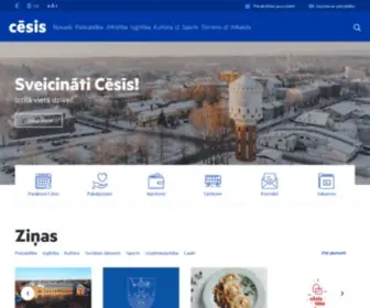 Cesis.lv(Sākuma) Screenshot