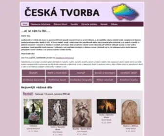 Ceskatvorba.cz(ČeskáTvorba.cz) Screenshot
