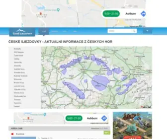Ceske-SjezdovKy.cz(České) Screenshot