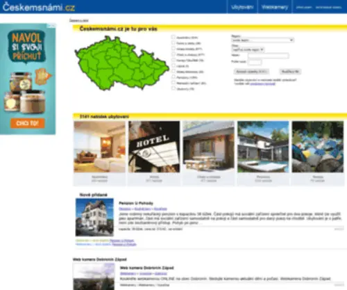 Ceskemsnami.cz(Českemsnámi.cz) Screenshot