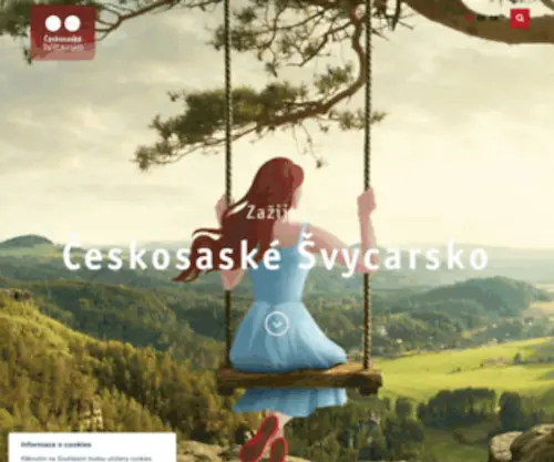 Ceskesvycarsko.cz(České Švýcarsko) Screenshot