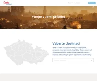 Ceskozemepribehu.cz(Vítejte v zemi příběhů) Screenshot