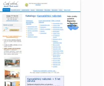 Ceskynabytek.cz(Kancelářský nábytek) Screenshot