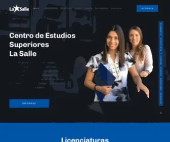 Ceslas.mx(Centro de Estudios Superiores La Salle) Screenshot