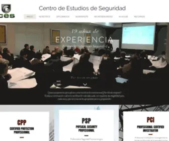 Ceslatam.com(Profesionales De Seguridad) Screenshot