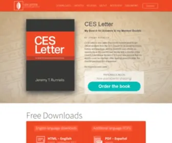 Cesletter.org(CES Letter) Screenshot