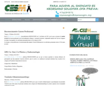 Cesmaragon.org(Sindicato de Médicos) Screenshot