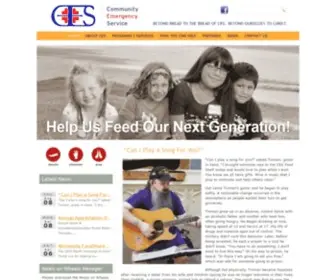 Cesmn.org(Community Emergency Service) Screenshot