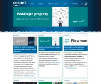 Cesnet.cz(CESNET, z) Screenshot