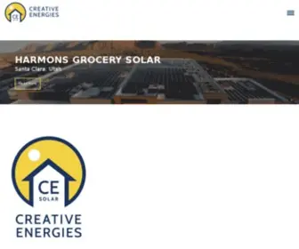 Cesolar.com(Creative Energies are commercial and residential solar) Screenshot