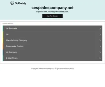 Cespedescompany.net(Cespedes Company) Screenshot