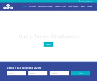 Cespim.it(Ricerca e selezione di personale altamente qualificato) Screenshot