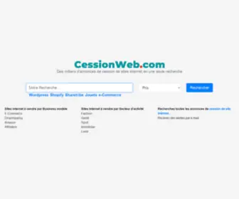 Cessionweb.com(Cession) Screenshot