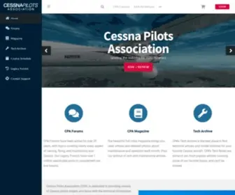 Cessna.org(Cessna Pilots Association) Screenshot