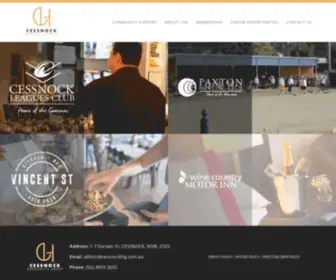 Cessnockhg.com.au(Cessnock Hospitality Group) Screenshot