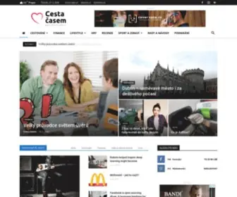 Cestacasem.cz(CestaČasem) Screenshot