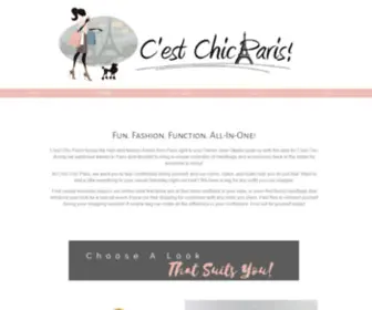 CestchicParis.com(C'est Chic Paris) Screenshot