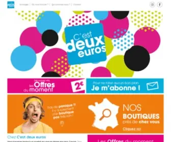 Cestdeuxeuros.com(C'est deux euros) Screenshot