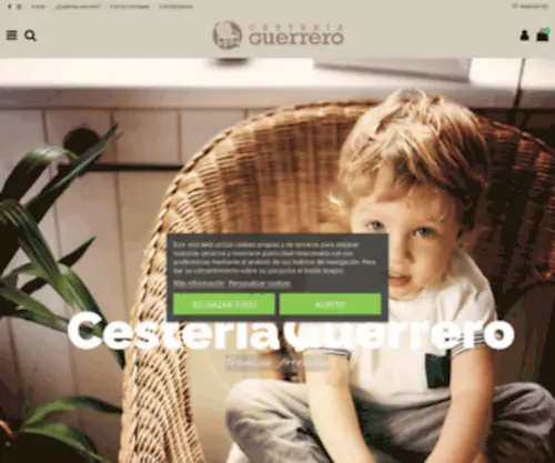 Cesteriaguerrero.com(Artesanos del mimbre en Extremadura) Screenshot
