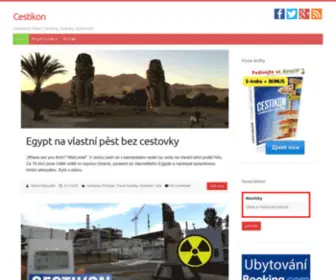 Cestikon.cz(Travel hacking) Screenshot