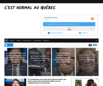 Cestnormalauquebec.com(C'est) Screenshot