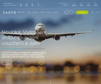 Cestovnisystem.cz(Systém pro prodej zájezdů na internetu) Screenshot
