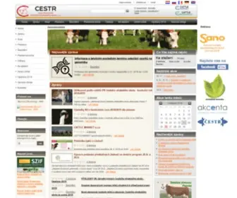 Cestr.cz(Svaz chovatelů českého strakatého skotu) Screenshot