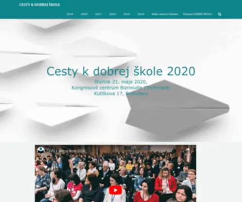 Cestykdobrejskole.sk(Cesty k dobrej škole) Screenshot