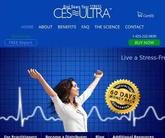 Cesultra.com(Relieve Anxiety and Insomnia) Screenshot