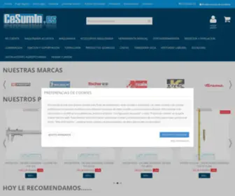 Cesumin.es(Cesumin Suministros Industriales Online) Screenshot