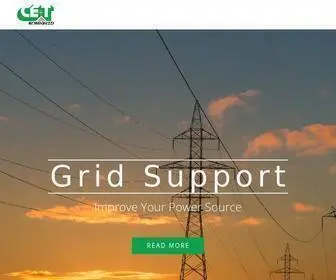 Cet-Energrid.com(Provide advanced energy management solutions) Screenshot