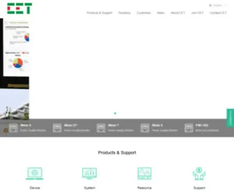 Cet-Global.com(CET Inc) Screenshot