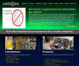 Cetacea.com(Installation Services) Screenshot