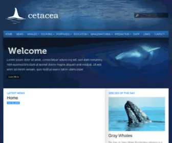 Cetacea.org(cetacea) Screenshot