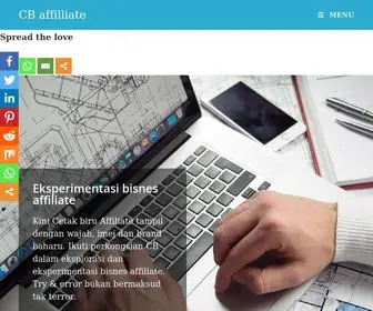 Cetakbiruaffiliate.com(CB affilliate) Screenshot