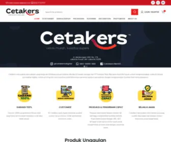 Cetakers.com(Cetakers) Screenshot