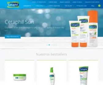 Cetaphil.com.co(Cetaphil®) Screenshot