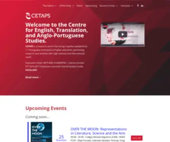 Cetaps.com(Centre for english) Screenshot