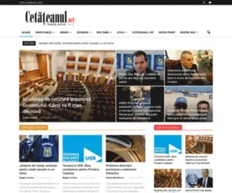 Cetateanul.net(Orașul) Screenshot