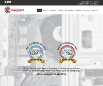 Cetechno.com(IT Support and IT Services) Screenshot