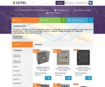 Cetel-Hurtownia.pl(Hurtownia Instalacyjna) Screenshot