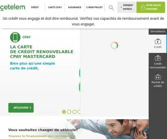 Cetelem.fr(Simulation et demande de credit en ligne) Screenshot