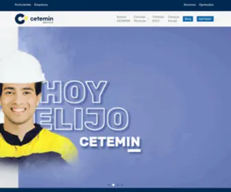 Cetemin.com(Cetemin) Screenshot
