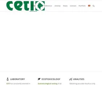 Ceti.me(Centar za Ekotoksikoloska Ispitivanja) Screenshot