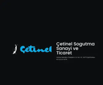 Cetinel.com.tr(Çetinel) Screenshot
