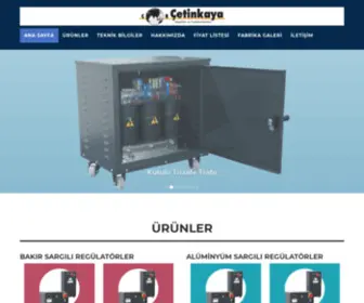 Cetinkayaregulator.com(Cetinkayaregulator) Screenshot