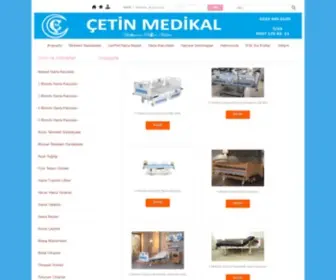 Cetinmedikal.com(ÇETİN) Screenshot