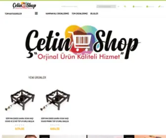 CetinStore.com(Çetin) Screenshot