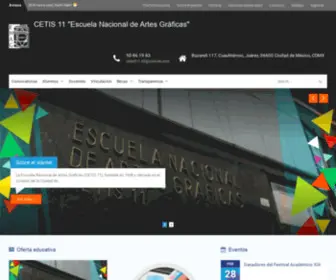 Cetis011.edu.mx(Cetis 011) Screenshot